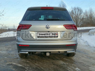 Фаркоп ТСС для VOLKSWAGEN TIGUAN 2016-2019г. Артикул TCU00044