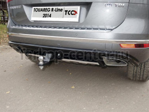 Фаркоп ТСС для VOLKSWAGEN TOUAREG 2010-2018. Артикул TCU00035