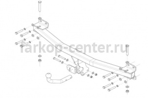 Фаркоп Bosal Russia для AUDI Q7 2005-2015. Артикул 3554-A