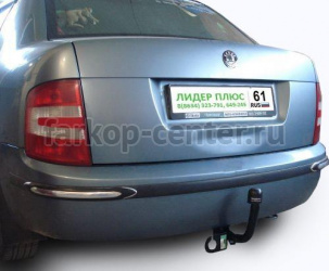 Фаркоп Лидер Плюс для SKODA FABIA 2000-2007. Артикул S103-A