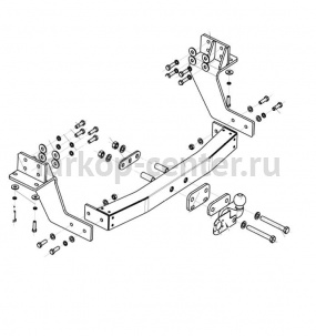 Фаркоп Bosal Russia для CHEVROLET TRAILBLAZER 2013-2016. Артикул 5269-FL