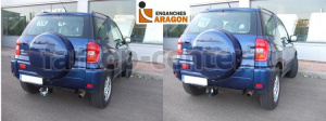 Фаркоп Aragon для TOYOTA RAV4 2000-2006. Артикул E6405BS