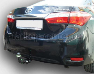 Фаркоп Лидер Плюс для TOYOTA COROLLA E140/E150 2007-2013. Артикул T117-A