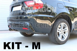 Фаркоп Aragon для BMW X3 E83 2003-2010. Артикул E0805AV