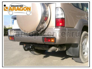 Фаркоп Aragon для TOYOTA LAND CRUISER PRADO 90 1996-2002. Артикул E6400CA