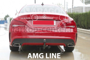 Фаркоп Aragon для MERCEDES-BENZ CLA-CLASS C117/X117 2013-2019г. Артикул E4123BV