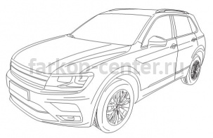 Фаркоп Bosal Russia для VOLKSWAGEN TIGUAN 2016-2019г. Артикул 2155-A