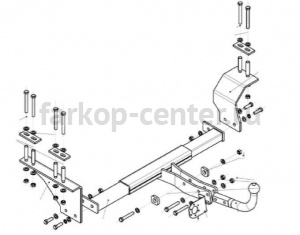 Фаркоп Bosal Russia для GREAT WALL HOVER H6 2011-2019г. Артикул 3317-A