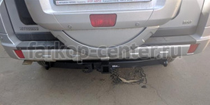 Фаркоп ДЗК для MITSUBISHI PAJERO 2007-2019г. Артикул RA978