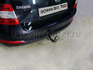 Фаркоп ТСС для SKODA OCTAVIA A7 2013-2019г. Артикул TCU00037
