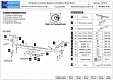Фаркоп для NISSAN MURANO. Без выреза в бампере. Z52 с 2016 г.в.