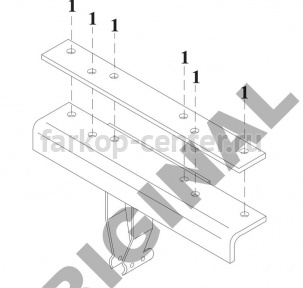 Фаркоп Imiola для NISSAN PATHFINDER R51 2004-2014. Артикул E4418AA