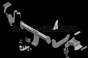 Фаркоп Brink для KIA SORENTO PRIME 2015-2019г. Артикул 600400