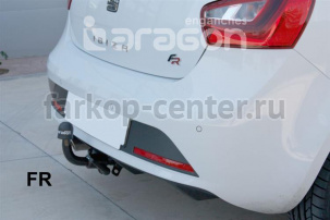 Фаркоп Aragon для SEAT IBIZA 2008-2017. Артикул E5803DS