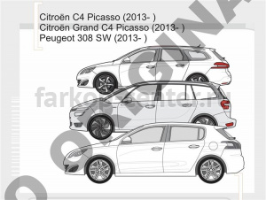 Фаркоп Aragon для CITROEN C4 PICASSO 2013-2019г. Артикул E1220BV