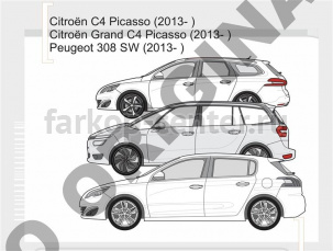 Фаркоп Aragon для CITROEN C4 PICASSO 2013-2019г. Артикул E1220BV
