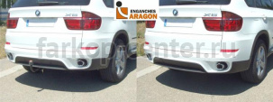 Фаркоп Aragon для BMW X5 E70 2007-2013. Артикул E0806BM