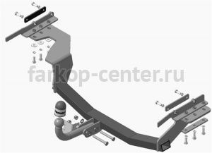 Фаркоп Motodor для NISSAN X-TRAIL T31 2007-2014. Артикул 91402-A