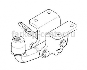 Фаркоп Westfalia для VOLKSWAGEN AMAROK 2010-2019г. Артикул 321831600001