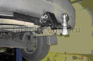 Фаркоп ДЗК для SSANG YONG KYRON 2005-2016. Артикул RA580