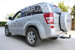 Фаркоп Aragon для SUZUKI GRAND VITARA 2005-2016. Артикул E6108BS