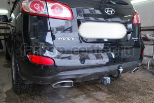 Фаркоп Лидер Плюс для HYUNDAI SANTA FE  2006-2012. Артикул K117-A