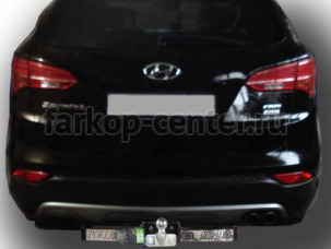 Фаркоп Лидер Плюс для HYUNDAI SANTA FE  2012-2019г. Артикул H224-F(N)