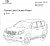 Фаркоп для LEXUS GX. Без выреза в бампере. 460 с 2010 г.в. - (хромпакет)