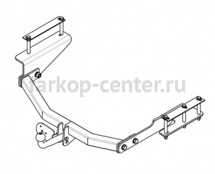 Фаркоп Avtos для SSANG YONG ACTYON SPORTS 2006-2012. Артикул SY008