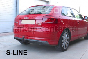 Фаркоп Aragon для AUDI A3 2003-2012. Артикул E6700DA