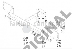 Фаркоп Aragon для LAND ROVER RANGE ROVER SPORT 2013-2019г. Артикул E3504EA