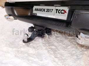 Фаркоп ТСС для VOLKSWAGEN AMAROK 2010-2019г. Артикул TCU00022