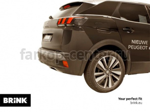 Фаркоп Brink для PEUGEOT 3008 2017-2019г. Артикул 626100