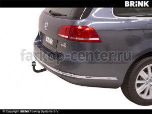 Фаркоп Brink для VOLKSWAGEN PASSAT B7 2010-2015. Артикул 558200