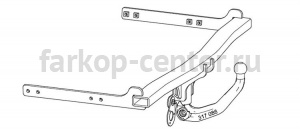 Фаркоп Westfalia для SKODA SUPERB 2008-2015. Артикул 317102600001