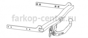 Фаркоп Westfalia для SKODA SUPERB 2008-2015. Артикул 317102600001