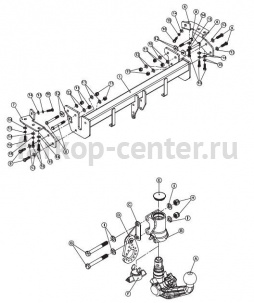 Фаркоп Westfalia для MITSUBISHI ASX 2010-2019г. Артикул 340093600001
