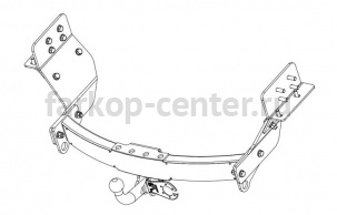 Фаркоп Baltex для CHEVROLET TRAILBLAZER 2013-2016. Артикул 04.2424.56