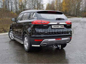 Фаркоп ТСС для GEELY ATLAS 2018-2019г. Артикул TCU00131