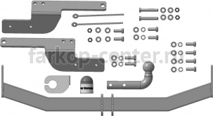 Фаркоп Motodor для LEXUS GX 2009-2019г. Артикул 92508-A