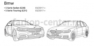 Фаркоп Brink для BMW 5-SERIES G30 2016-2019г. Артикул 648000