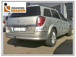 Фаркоп Aragon для OPEL ASTRA H универсал 2004-2010. Артикул E4510CA
