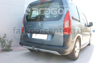 Фаркоп Aragon для CITROEN BERLINGO 2008-2019г. Артикул E1212BS