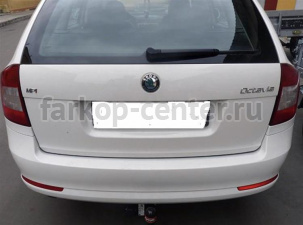Фаркоп Avtos для SKODA OCTAVIA A5 2004-2013. Артикул SK09
