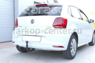 Фаркоп Aragon для VOLKSWAGEN POLO 5 хэтчбек 2009-2019г. Артикул E5803DV