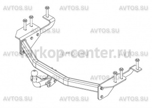 Фаркоп Avtos для TOYOTA ALPHARD 2008-2015. Артикул TY39