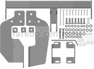 Фаркоп Motodor для MITSUBISHI OUTLANDER 2012-2019г. Артикул 91308-A