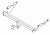 Фаркоп для MAZDA CX-5. Без выреза в бампере. с 2012 г.в.
