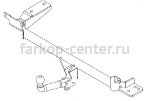 Фаркоп Westfalia для LAND ROVER EVOQUE 2011-2019г. Артикул 323101600001