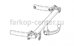 Фаркоп Westfalia для MERCEDES-BENZ GLK-CLASS X204 2008-2015. Артикул 313434600001